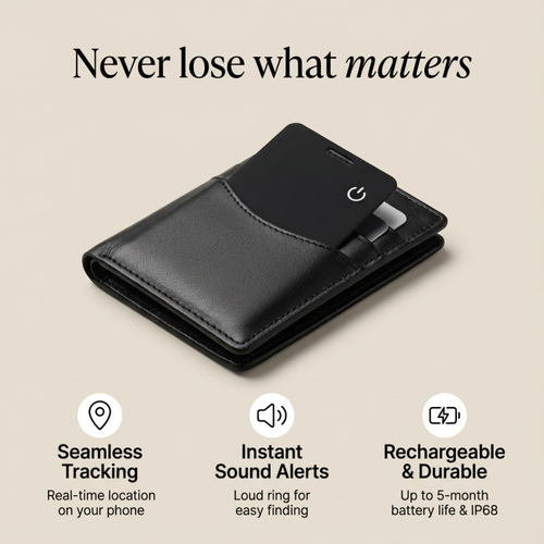 Find your wallet in seconds