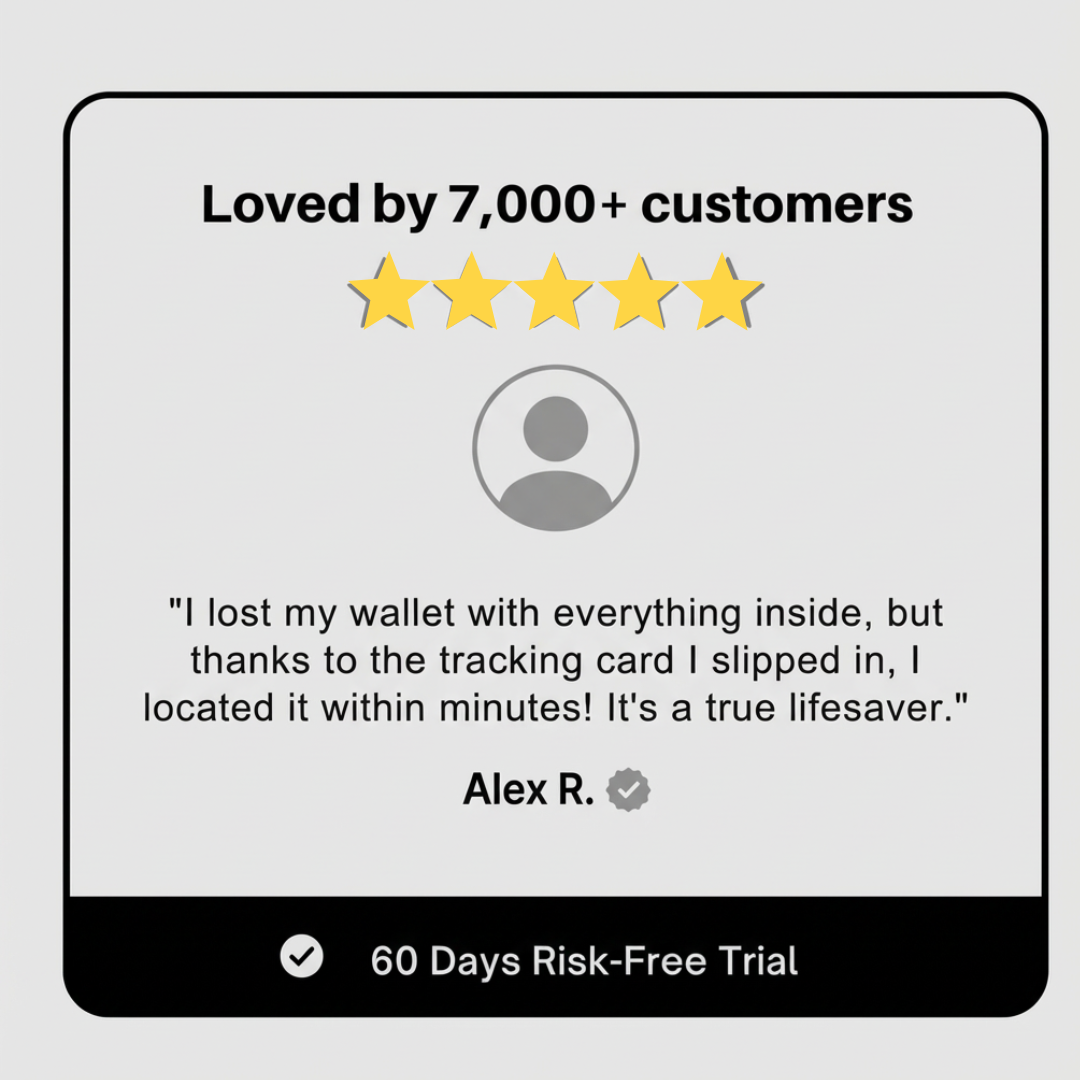 Find your wallet in seconds