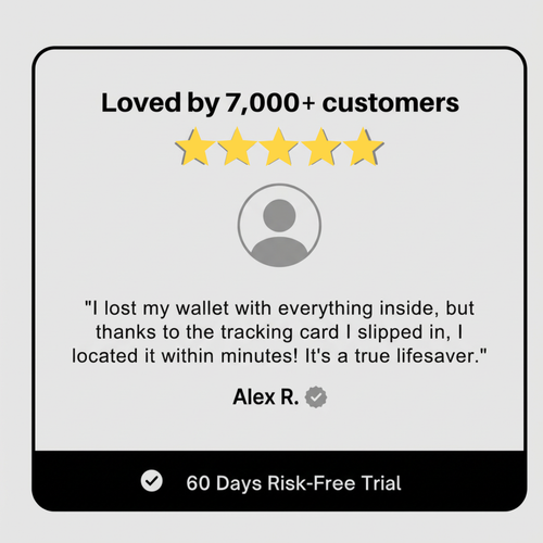 Find your wallet in seconds